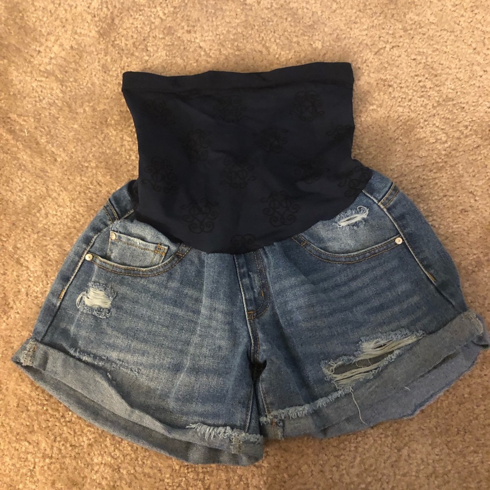 Jessica Simpson Maternity Denim Shorts